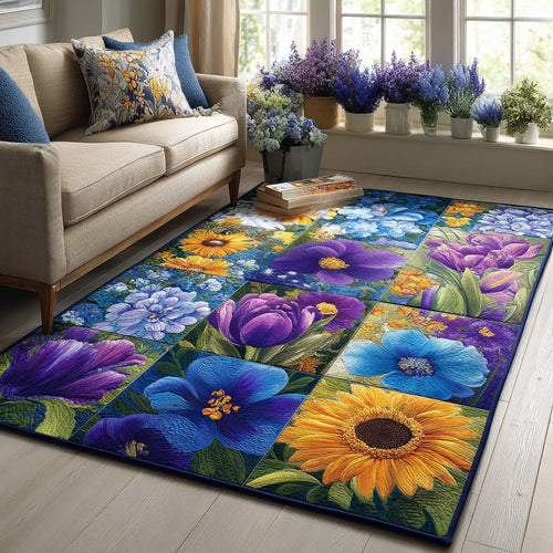 Midnight Garden Area Rug NCU0DH688