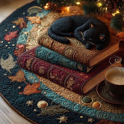 Midnight Tales Christmas Quilted Tree Skirt NCU0TV813