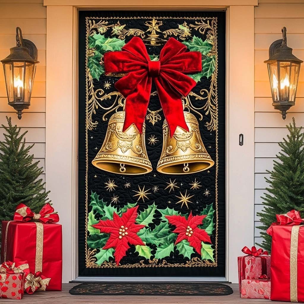 Mistletoe Time Quilted Door Cover NCU0TN20