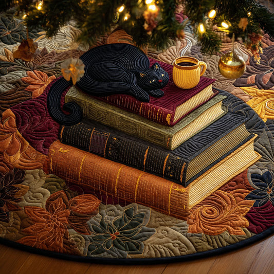 Mocha Dreams Christmas Quilted Tree Skirt NCU0TV817