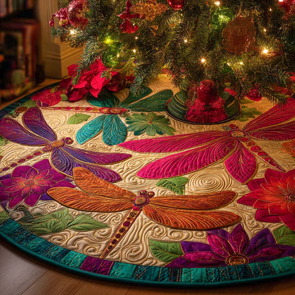 Mystic Bloom Quilted Tree Skirt NCU0DX020