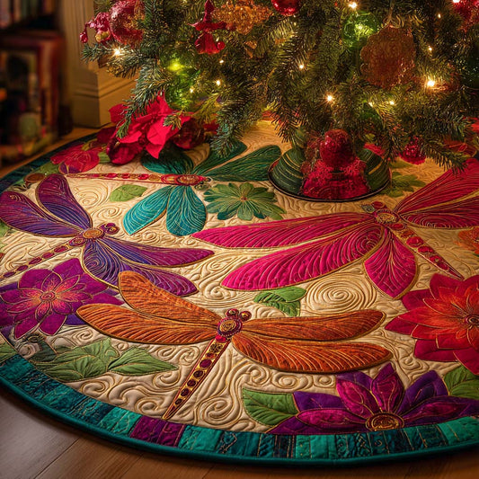 Mystic Bloom Quilted Tree Skirt NCU0DX020