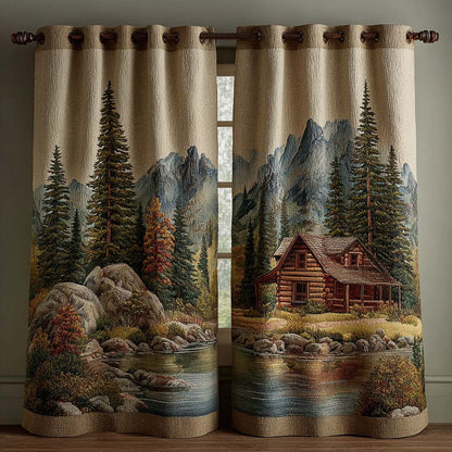 Nature Refuge Quilted Curtains NCU0QQ221