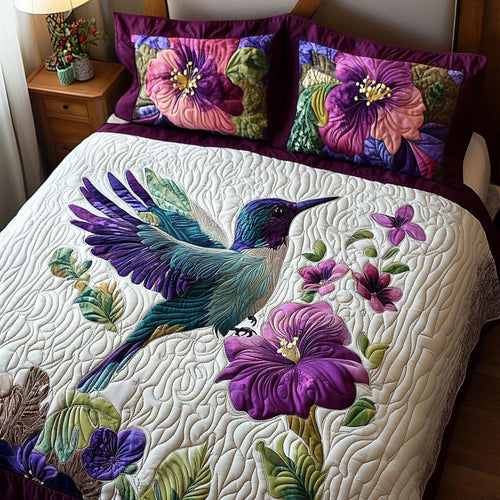 Nectar Dream 3-Piece Quilted Bedding Set NCU0TN78