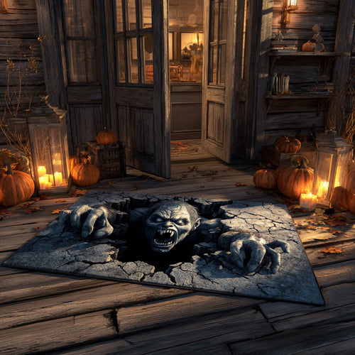 Night Zombie Rising Doormat NCU0HH538