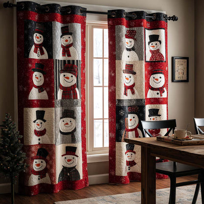 Noel Spirit Quilted Curtains NCU0TN43