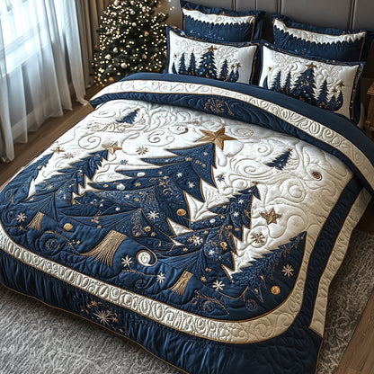 Northern Glow 3-Piece Quilted Bedding Set NCU0DV1948