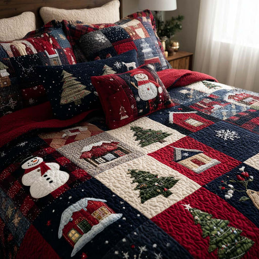 Northern Lights 3-Piece Quilted Bedding Set NCU0TN53
