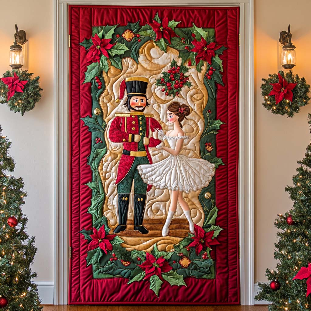 Nutcracker Dreams Quilted Door Cover NCU0NL060
