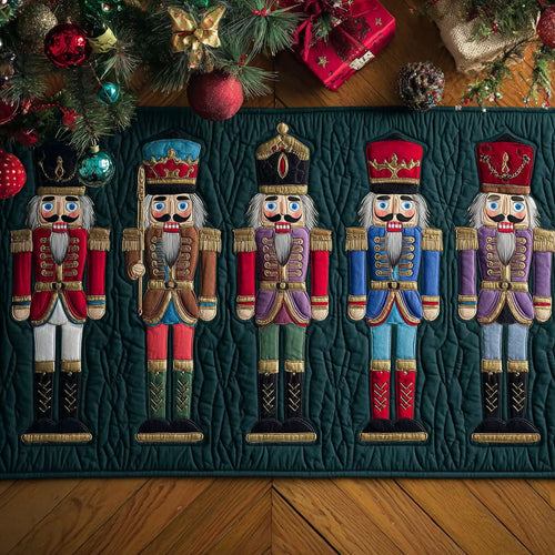 Nutcracker Parade Quilted Table Runner NCU0TP0065