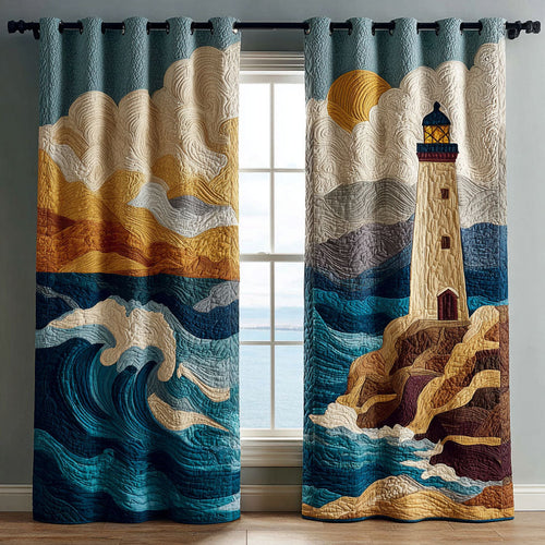 Ocean Watch Quilted Curtains NCU0TN222