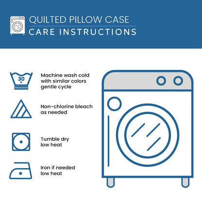 Shadowed Trails Quilted Pillow Case NCU0DV2571