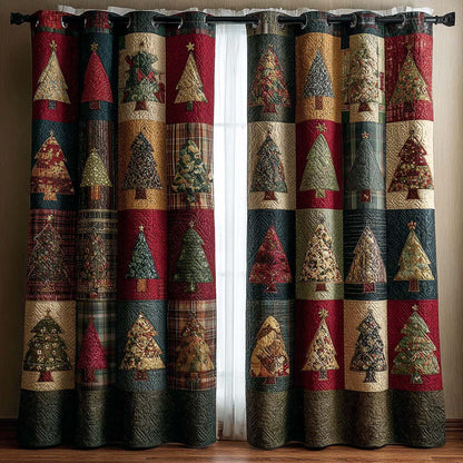 Pine Scent Quilted Curtains NCU0TN45