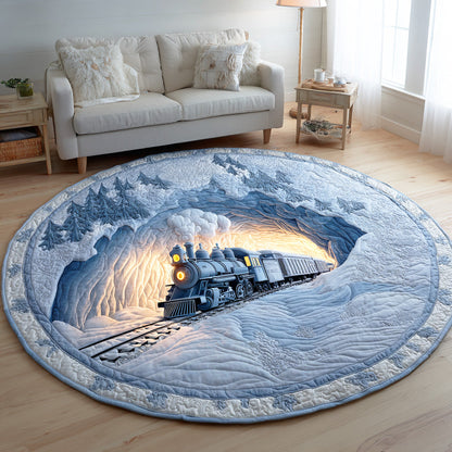 Polar Train Trail Quilted Round Mat NCU0TD1067