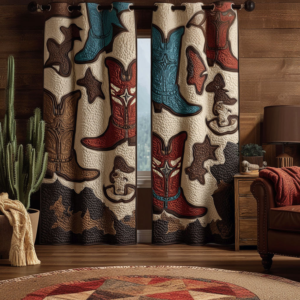 Prairie Peace Quilted Curtains NCU0TP0108