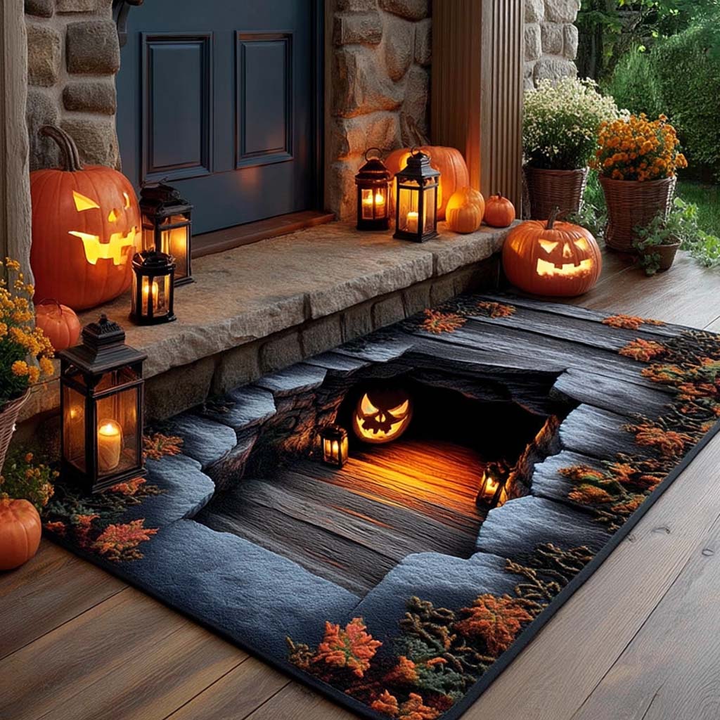 Pumpkin Passage Doormat NCU0XD776