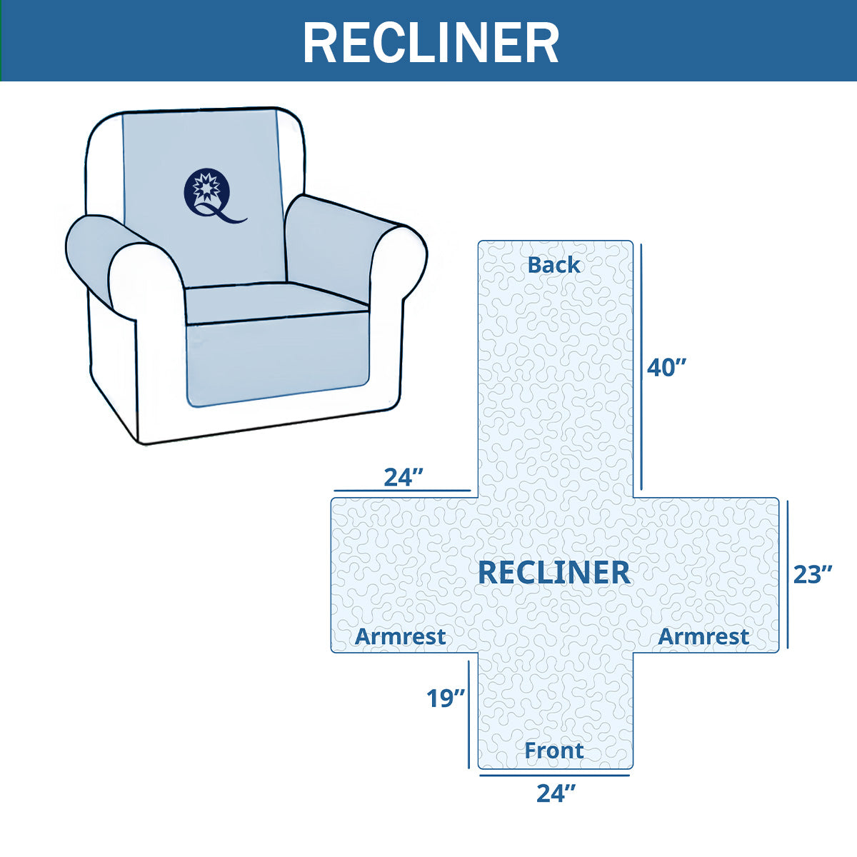 Royal March Quilted Sofa Cover NCU0DH533