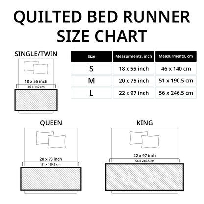Snowman Joy Quilted Bed Runner NCU0DK9859