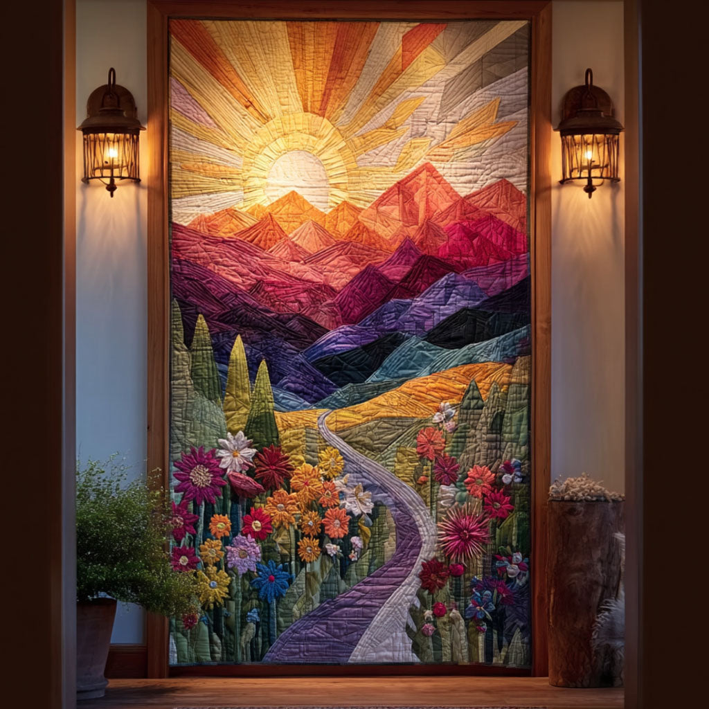 Radiant Calm Quilted Door Cover NCU0TN154