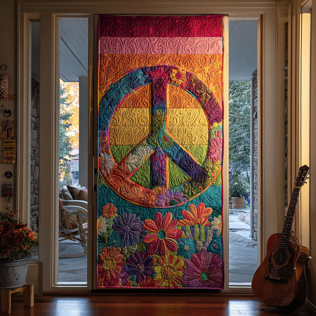 Rainbow Soul Quilted Door Cover NCU0TP0015