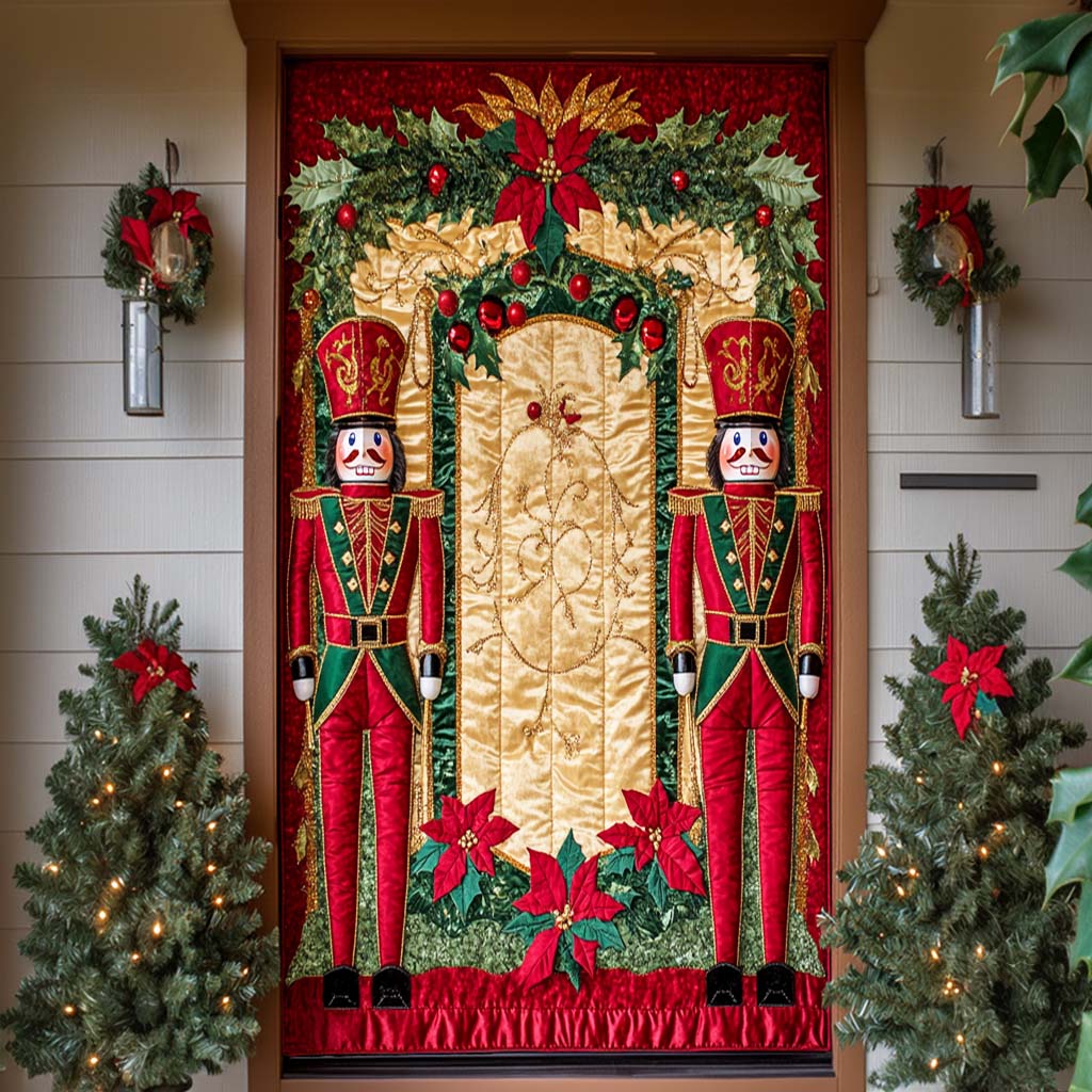 Royal Christmas Guard Quilted Door Cover NCU0NL058