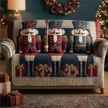 Royal March Quilted Sofa Cover NCU0DH533