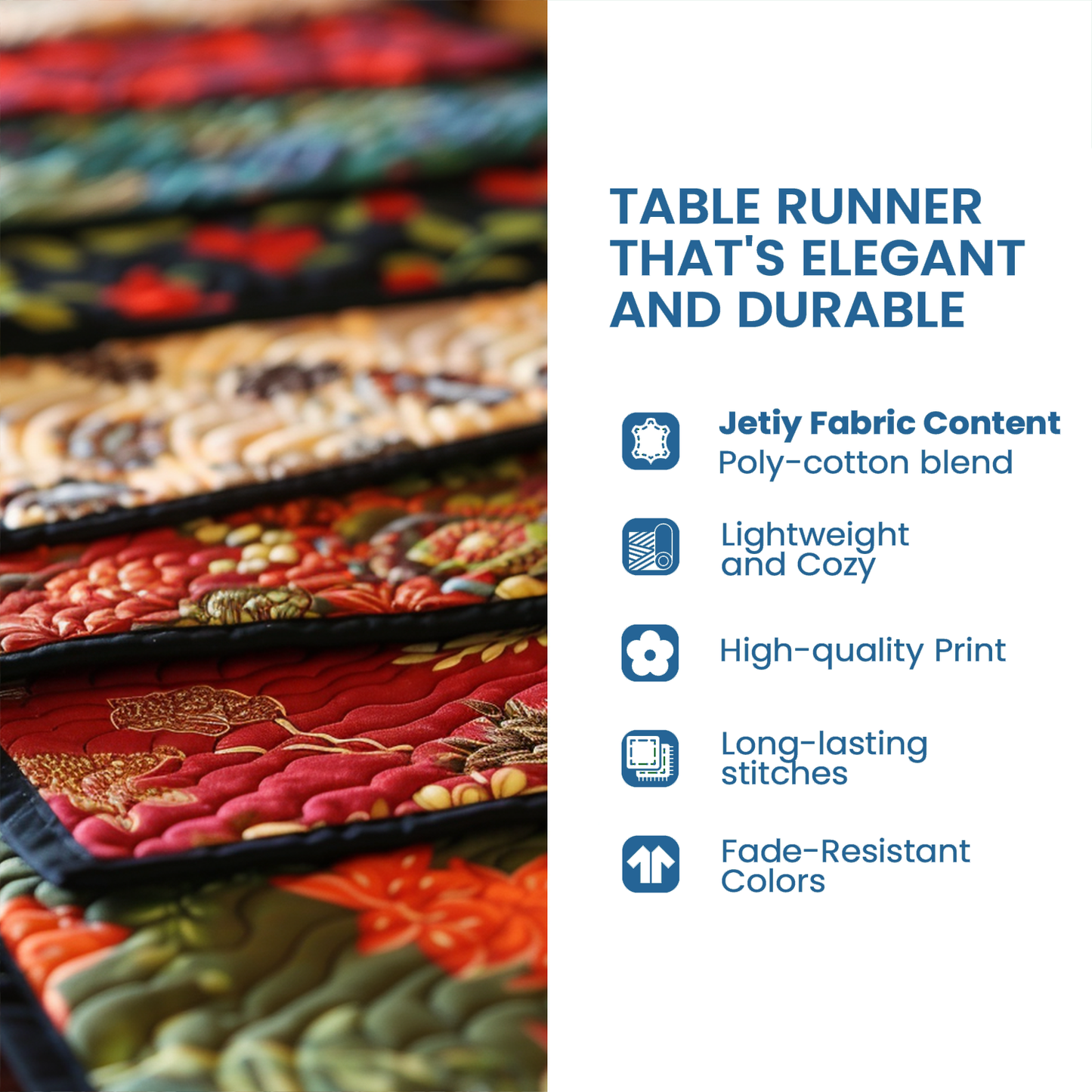 Winter Buddy Quilted Table Runner NCU0NT1492