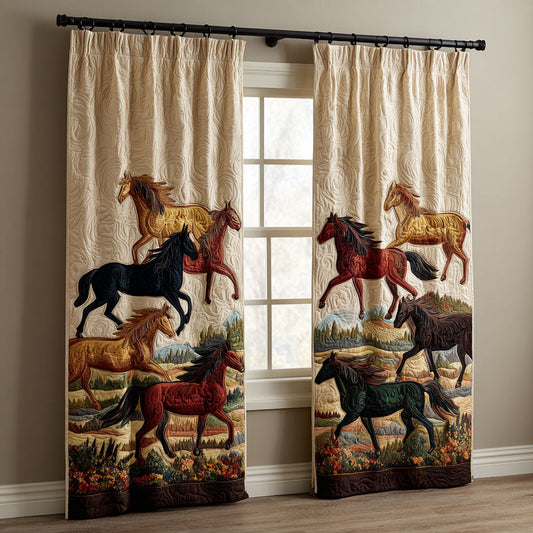 Running Free Quilted Curtains NCU0KD018