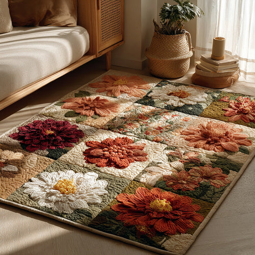 Rustic Blossom Area Rug NCU0DH686