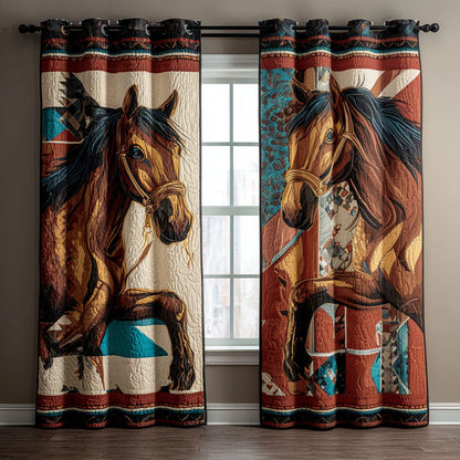 Rustic Plains Quilted Curtains NCU0KD020