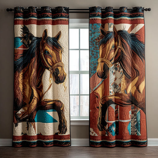 Rustic Plains Quilted Curtains NCU0KD020