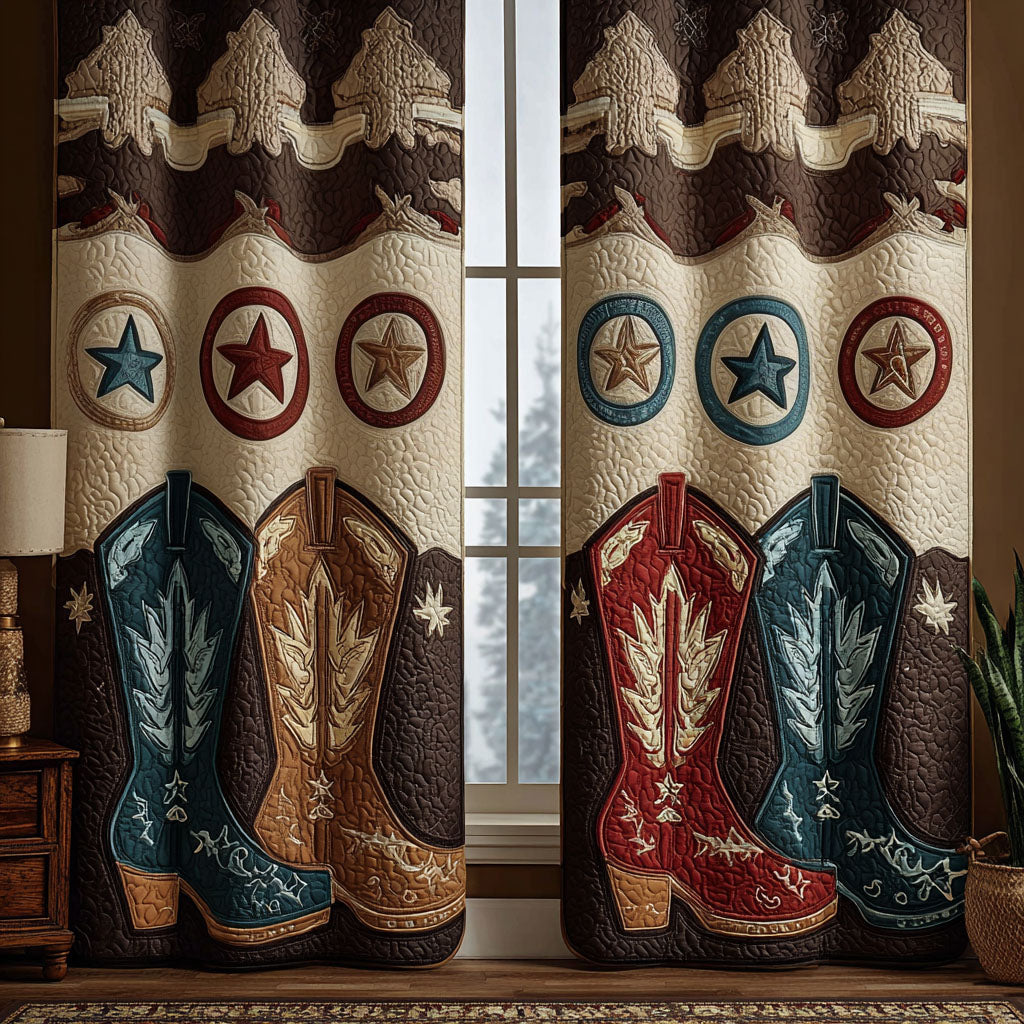 Saddle Soul Quilted Curtains NCU0TP0110