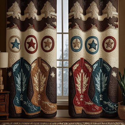 Saddle Soul Quilted Curtains NCU0TP0110