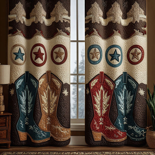 Saddle Soul Quilted Curtains NCU0TP0110