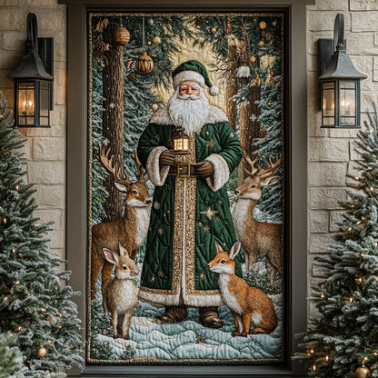 Santa Blessing Quilted Door Cover NCU0VD014