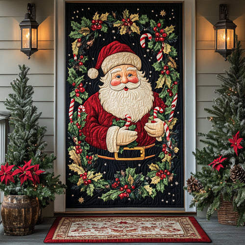 Santa Classic Quilted Door Cover NCU0VD007