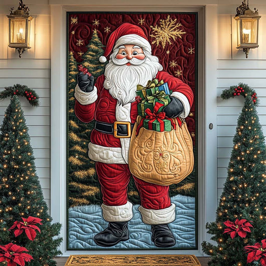 Santa Gifts Quilted Door Cover NCU0QQ109