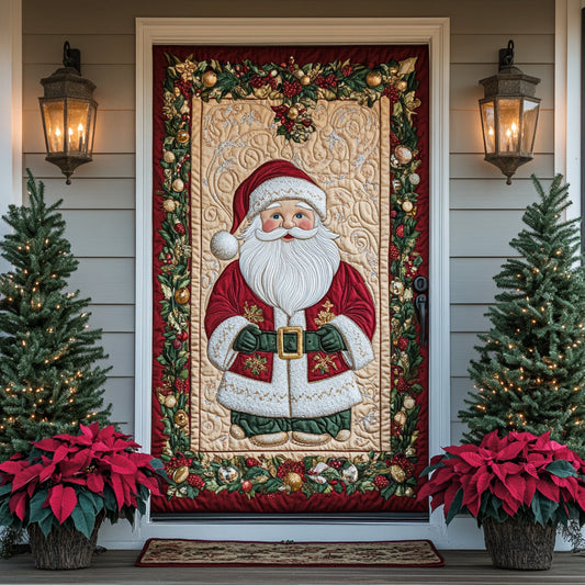 Santa Glory Quilted Door Cover NCU0VD010