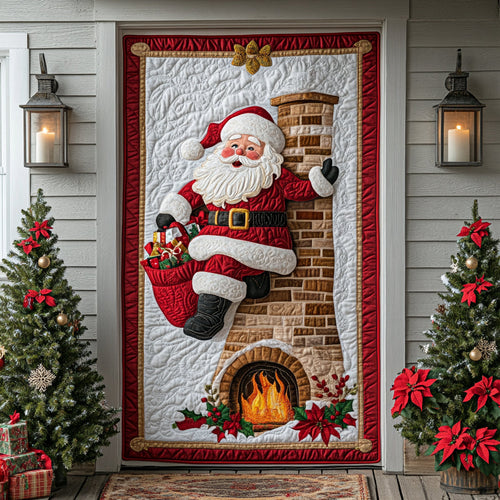 Santa Joy Quilted Door Cover NCU0VD013