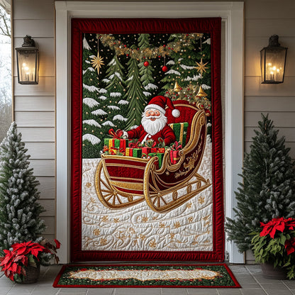 Santa Spirit Quilted Door Cover NCU0VD003