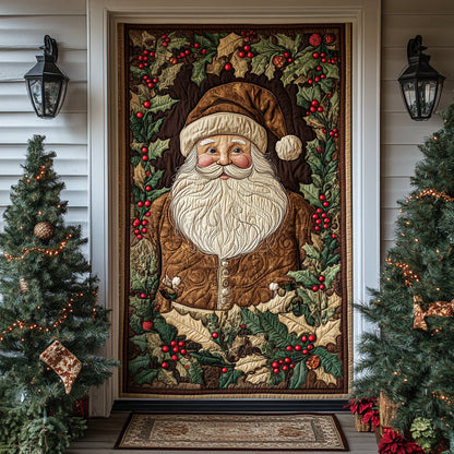 Santa Visit Quilted Door Cover NCU0VD016