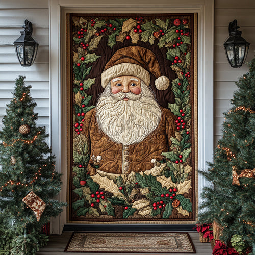 Santa Visit Quilted Door Cover NCU0VD016
