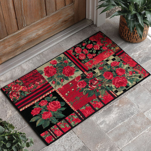 Scarlet Petal Doormat NCU0KD003