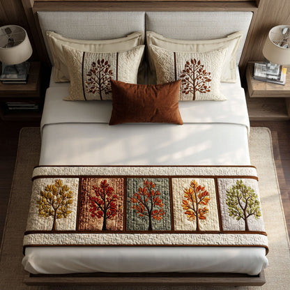 Seasons in Stitch Quilted Bed Runner NCU0PT8747