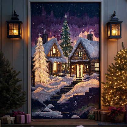 Silent Night Quilted Door Cover NCU0TN111