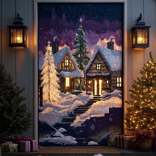 Silent Night Quilted Door Cover NCU0TN111