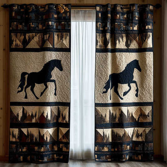 Silent Range Quilted Curtains NCU0TN165