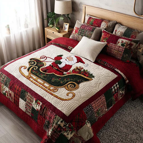 Sleigh Ride 3-Piece Quilted Bedding Set NCU0TN56