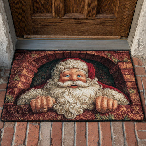 Smiling Santa Claus Doormat NCU0HH586