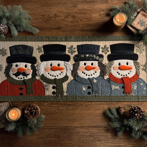 Snow Crew Quilted Table Runner NCU0TP0066